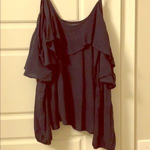 Abercrombie cold shoulder top